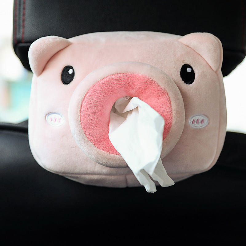 Tissue Box Holder-Pig