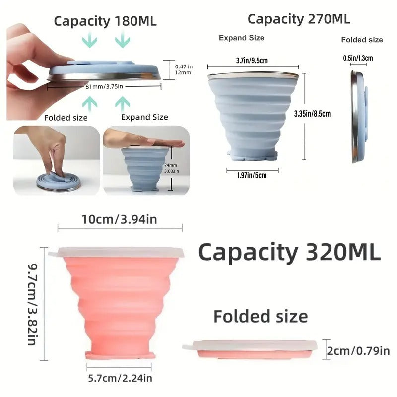 Portable Foldable Cup